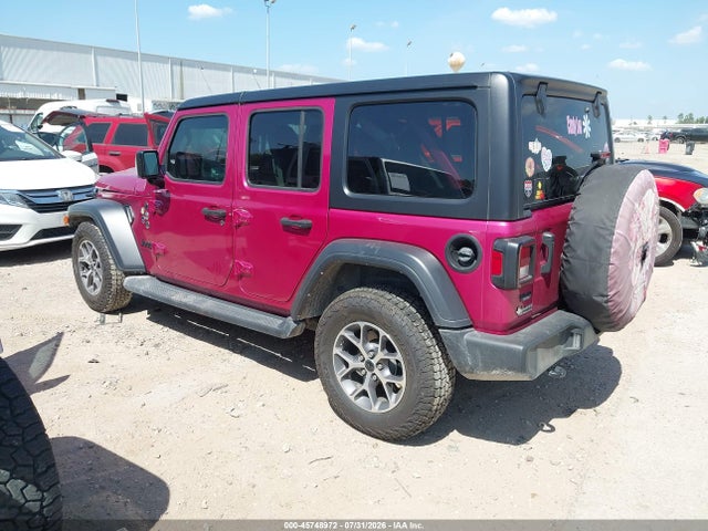 Aukcja sprzedaży 2024 Jeep Wrangler 4-door Sport S 4x4, vin: 1C4PJXDG6RW326228, numer aukcji: 45748972