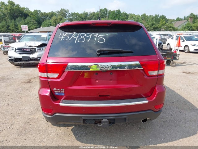 Aukcja sprzedaży 2013 Jeep Grand Cherokee Limited, vin: 1C4RJFBGXDC511298, numer aukcji: 45748995