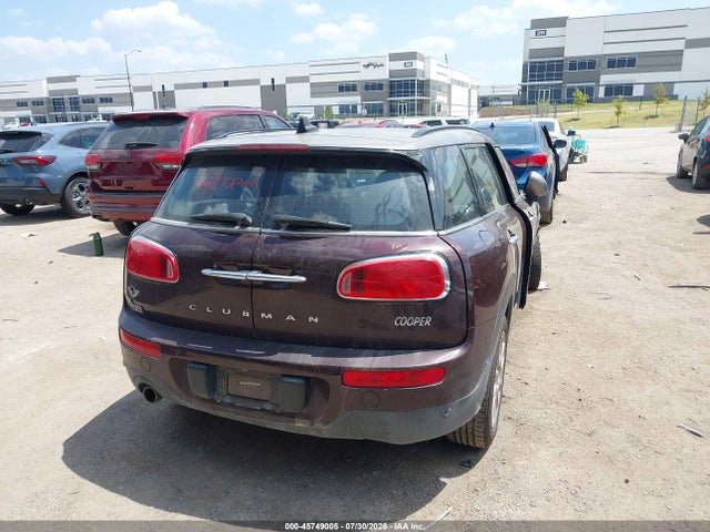 45749005 :رقم المزاد ، WMWLN5C57J2E34165 vin ، 2018 Mini Clubman Cooper مزاد بيع