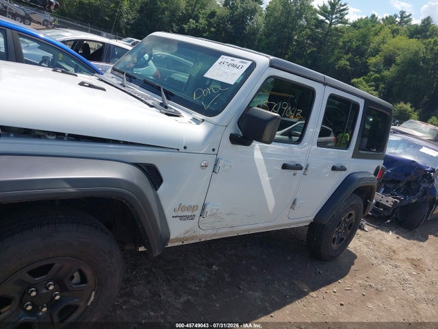 Продажа на аукционе авто 2018 Jeep Wrangler Unlimited Sport 4x4, vin: 1C4HJXDN8JW261647, номер лота: 45749043