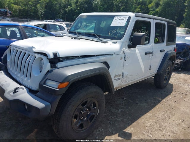 Продажа на аукционе авто 2018 Jeep Wrangler Unlimited Sport 4x4, vin: 1C4HJXDN8JW261647, номер лота: 45749043