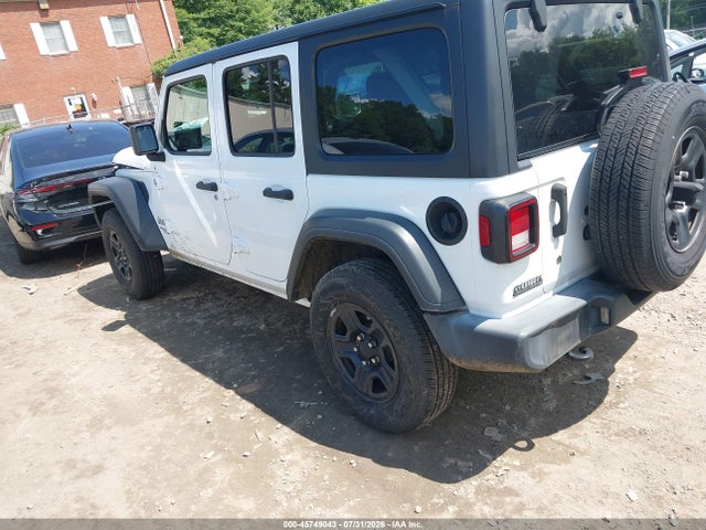 Продажа на аукционе авто 2018 Jeep Wrangler Unlimited Sport 4x4, vin: 1C4HJXDN8JW261647, номер лота: 45749043
