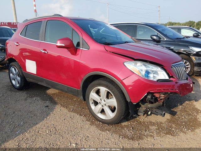 2016 Buick Encore Convenience მანქანა იყიდება აუქციონზე, vin: KL4CJFSB3GB658996, აუქციონის ნომერი: 45749093