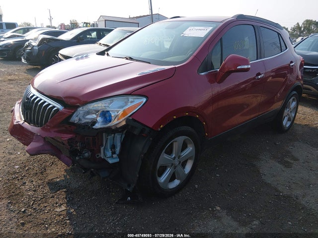 2016 Buick Encore Convenience მანქანა იყიდება აუქციონზე, vin: KL4CJFSB3GB658996, აუქციონის ნომერი: 45749093