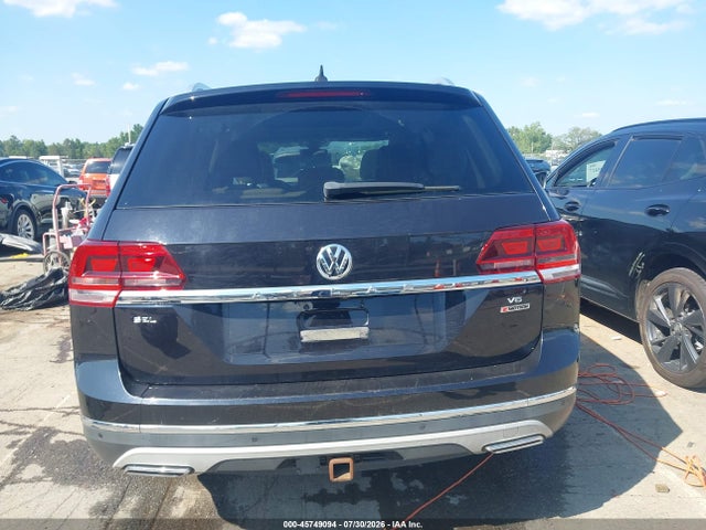 2018 Volkswagen Atlas 3.6l V6 Sel მანქანა იყიდება აუქციონზე, vin: 1V2MR2CAXJC536427, აუქციონის ნომერი: 45749094