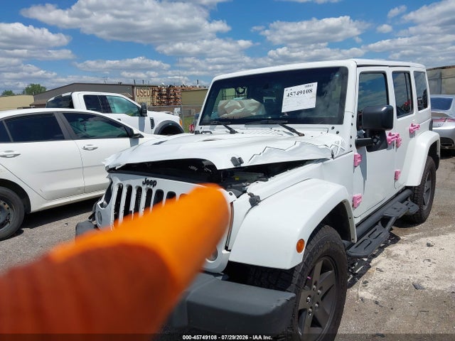 2015 Jeep Wrangler Unlimited Wrangler X მანქანა იყიდება აუქციონზე, vin: 1C4BJWEGXFL601678, აუქციონის ნომერი: 45749108