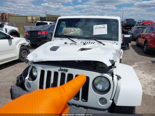 2015 Jeep Wrangler Unlimited Wrangler X მანქანა იყიდება აუქციონზე, vin: 1C4BJWEGXFL601678, აუქციონის ნომერი: 45749108