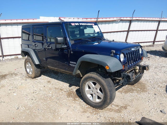 Продажа на аукционе авто 2013 Jeep Wrangler Unlimited Sport, vin: 1C4HJWDG8DL534863, номер лота: 45749141