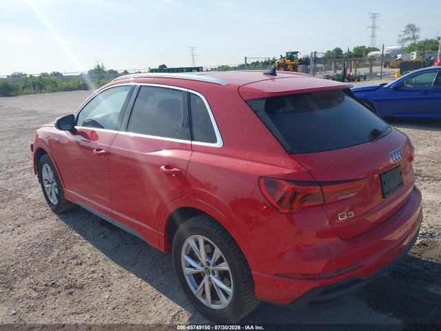 Продажа на аукционе авто 2023 Audi Q3 Premium 45 Tfsi S Line Quattro Tiptronic, vin: WA1DECF31P1093535, номер лота: 45749150