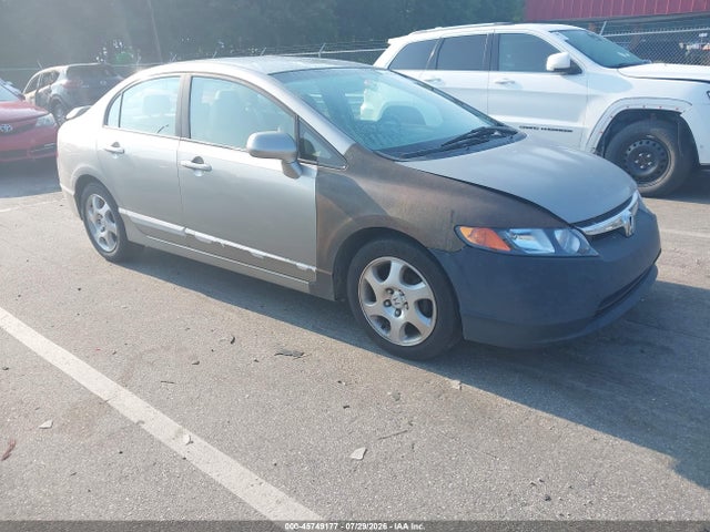 2006 Honda Civic Lx მანქანა იყიდება აუქციონზე, vin: 1HGFA16576L058339, აუქციონის ნომერი: 45749177