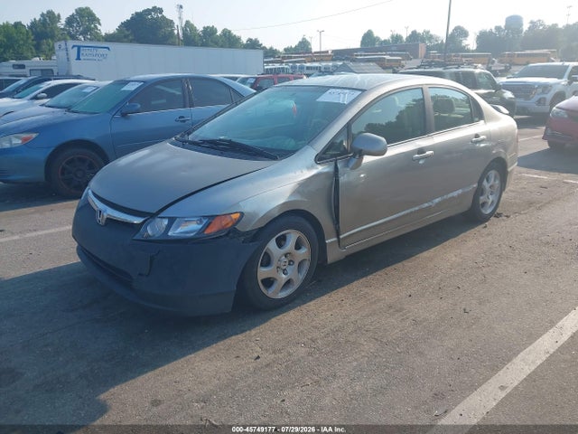 2006 Honda Civic Lx მანქანა იყიდება აუქციონზე, vin: 1HGFA16576L058339, აუქციონის ნომერი: 45749177