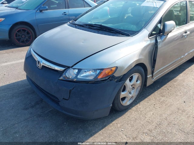 2006 Honda Civic Lx მანქანა იყიდება აუქციონზე, vin: 1HGFA16576L058339, აუქციონის ნომერი: 45749177