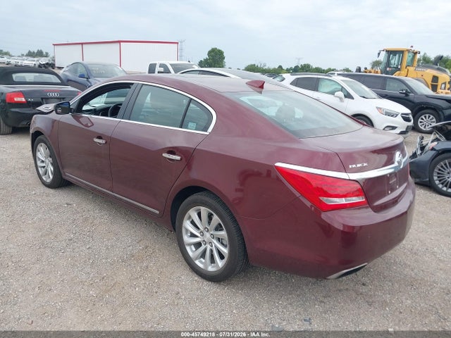 Продаж на аукціоні авто 2016 Buick Lacrosse Leather, vin: 1G4GB5G38GF147546, номер лоту: 45749218