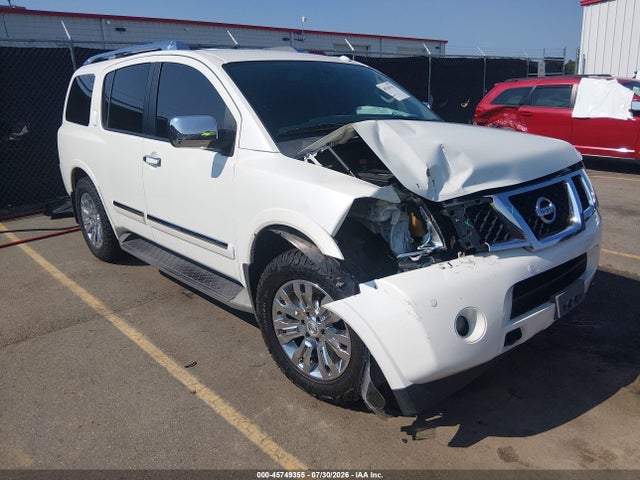 45749355 :رقم المزاد ، 5N1AA0NEXFN614907 vin ، 2015 Nissan Armada Platinum مزاد بيع