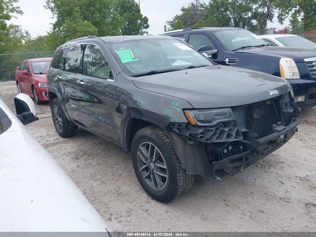 2018 Jeep Grand Cherokee Limited 4x2 მანქანა იყიდება აუქციონზე, vin: 1C4RJEBG0JC230097, აუქციონის ნომერი: 45749374