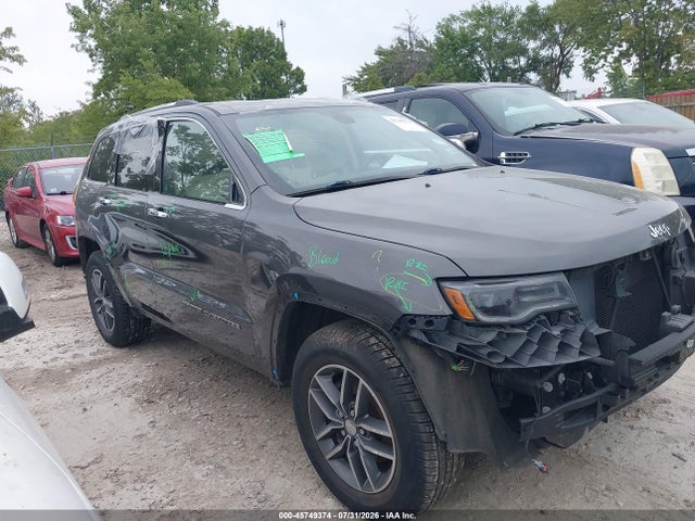 2018 Jeep Grand Cherokee Limited 4x2 მანქანა იყიდება აუქციონზე, vin: 1C4RJEBG0JC230097, აუქციონის ნომერი: 45749374