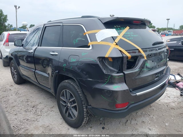 2018 Jeep Grand Cherokee Limited 4x2 მანქანა იყიდება აუქციონზე, vin: 1C4RJEBG0JC230097, აუქციონის ნომერი: 45749374