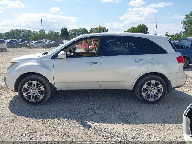45749375 :رقم المزاد ، 2HNYD28358H531259 vin ، 2008 Acura Mdx Technology Package مزاد بيع