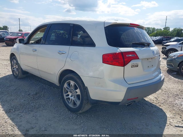 45749375 :رقم المزاد ، 2HNYD28358H531259 vin ، 2008 Acura Mdx Technology Package مزاد بيع