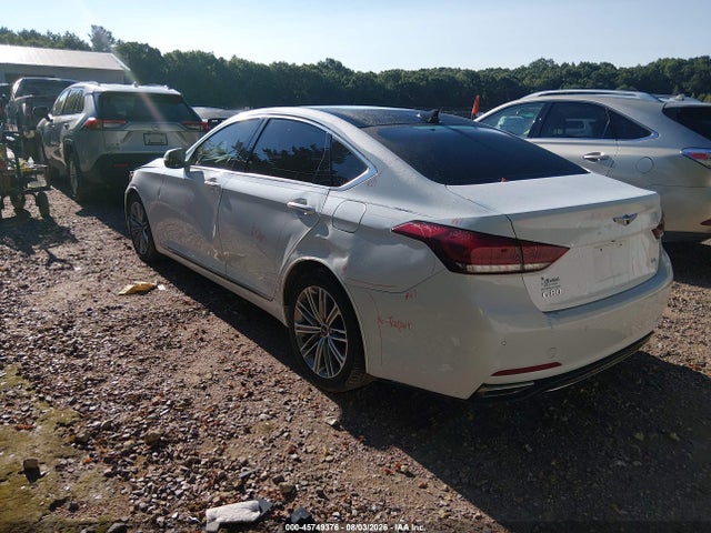 Продажа на аукционе авто 2018 Genesis G80 3.8, vin: KMHGN4JE6JU236000, номер лота: 45749376