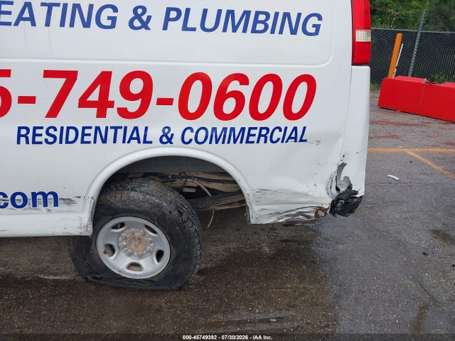 Aukcja sprzedaży 2013 Gmc Savana 2500 Work Van, vin: 1GTW7FCAXD1112317, numer aukcji: 45749392