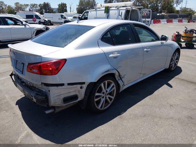 45749449 :رقم المزاد ، JTHBE262072008028 vin ، 2007 Lexus Is 350 مزاد بيع