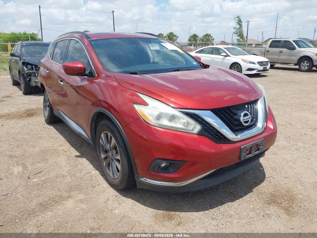 Продаж на аукціоні авто 2017 Nissan Murano Sv, vin: 5N1AZ2MG7HN129814, номер лоту: 45749475