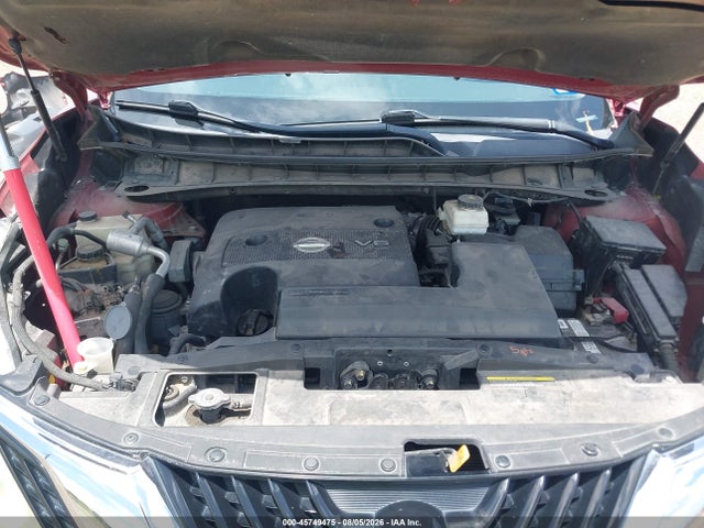 2017 Nissan Murano Sv მანქანა იყიდება აუქციონზე, vin: 5N1AZ2MG7HN129814, აუქციონის ნომერი: 45749475