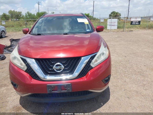 2017 Nissan Murano Sv მანქანა იყიდება აუქციონზე, vin: 5N1AZ2MG7HN129814, აუქციონის ნომერი: 45749475