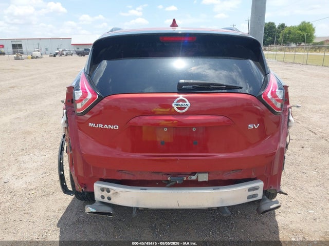 2017 Nissan Murano Sv მანქანა იყიდება აუქციონზე, vin: 5N1AZ2MG7HN129814, აუქციონის ნომერი: 45749475