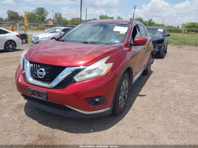 2017 Nissan Murano Sv მანქანა იყიდება აუქციონზე, vin: 5N1AZ2MG7HN129814, აუქციონის ნომერი: 45749475