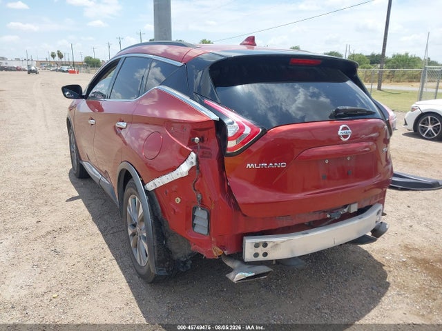 2017 Nissan Murano Sv მანქანა იყიდება აუქციონზე, vin: 5N1AZ2MG7HN129814, აუქციონის ნომერი: 45749475