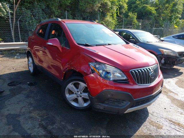 2016 Buick Encore მანქანა იყიდება აუქციონზე, vin: KL4CJASB8GB568567, აუქციონის ნომერი: 45749539
