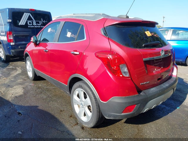 2016 Buick Encore მანქანა იყიდება აუქციონზე, vin: KL4CJASB8GB568567, აუქციონის ნომერი: 45749539