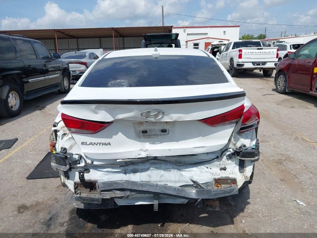 Продажа на аукционе авто 2018 Hyundai Elantra Sel, vin: 5NPD84LF9JH233929, номер лота: 45749607