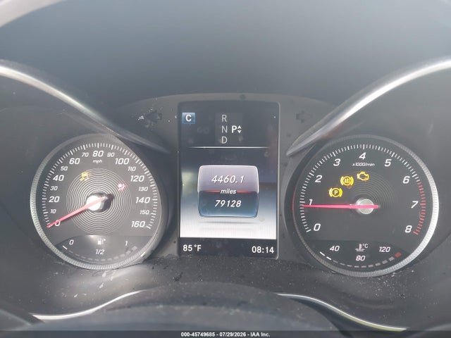 45749685 :رقم المزاد ، 55SWF4JBXHU220077 vin ، 2017 Mercedes-benz C 300 مزاد بيع