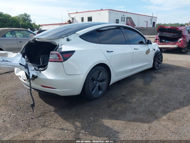 2021 Tesla Model 3 Standard Range Plus Rear-wheel Drive მანქანა იყიდება აუქციონზე, vin: 5YJ3E1EA6MF060605, აუქციონის ნომერი: 45749694