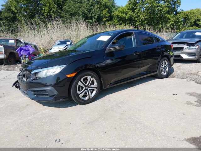 2016 Honda Civic Lx მანქანა იყიდება აუქციონზე, vin: 2HGFC2F58GH554619, აუქციონის ნომერი: 45749719