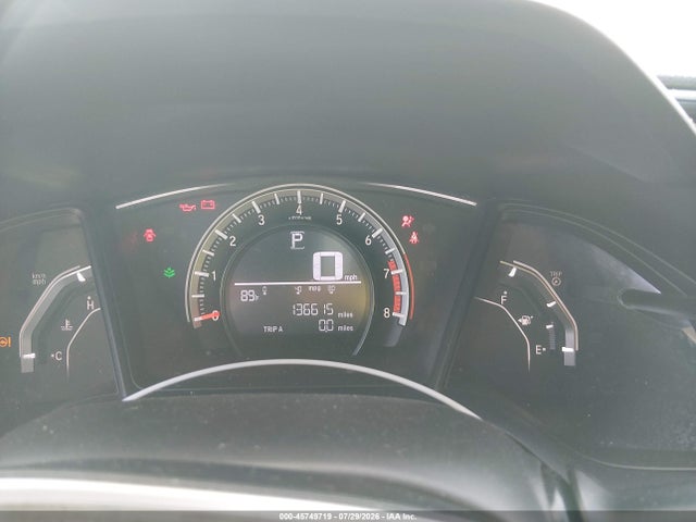2016 Honda Civic Lx მანქანა იყიდება აუქციონზე, vin: 2HGFC2F58GH554619, აუქციონის ნომერი: 45749719