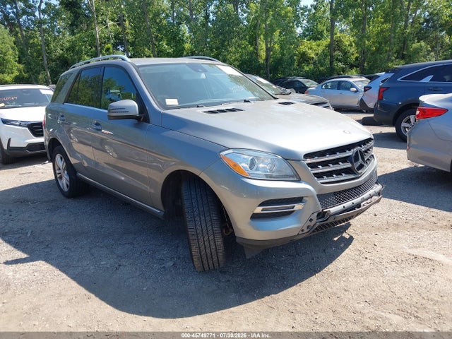 45749771 :رقم المزاد ، 4JGDA5HB6FA524222 vin ، 2015 Mercedes-benz Ml 350 4matic مزاد بيع
