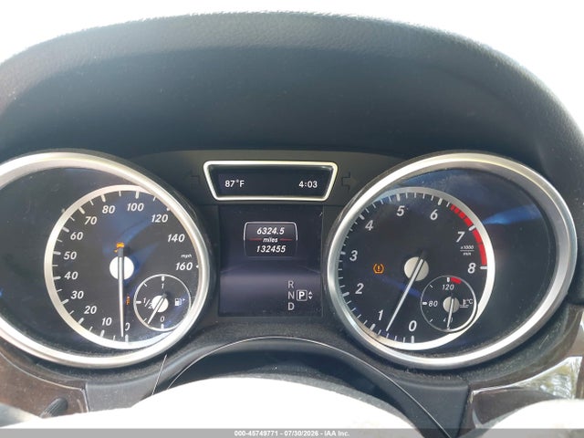 45749771 :رقم المزاد ، 4JGDA5HB6FA524222 vin ، 2015 Mercedes-benz Ml 350 4matic مزاد بيع