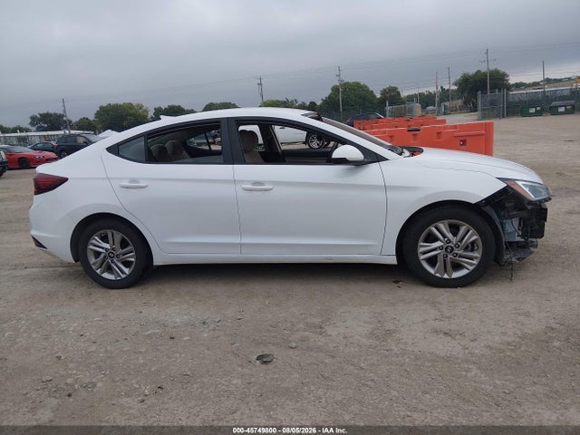 45749800 :رقم المزاد ، 5NPD84LF3LH521416 vin ، 2020 Hyundai Elantra Sel مزاد بيع