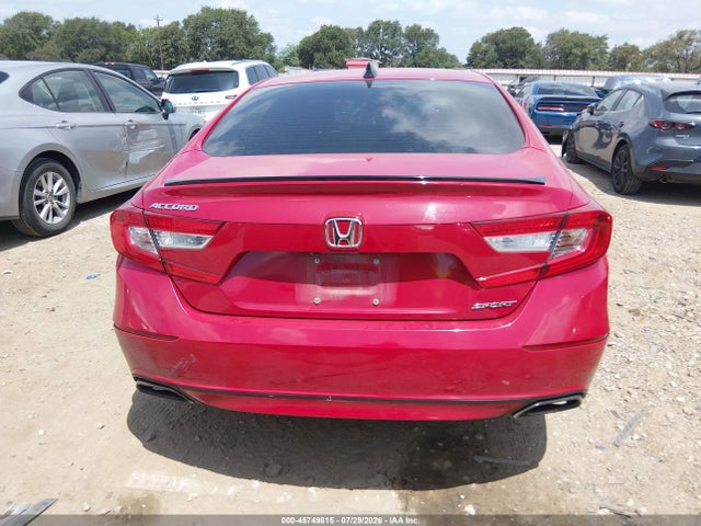 Продажа на аукционе авто 2021 Honda Accord Sport, vin: 1HGCV1F35MA104278, номер лота: 45749815