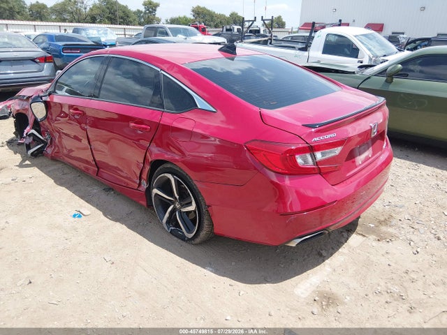 Продажа на аукционе авто 2021 Honda Accord Sport, vin: 1HGCV1F35MA104278, номер лота: 45749815