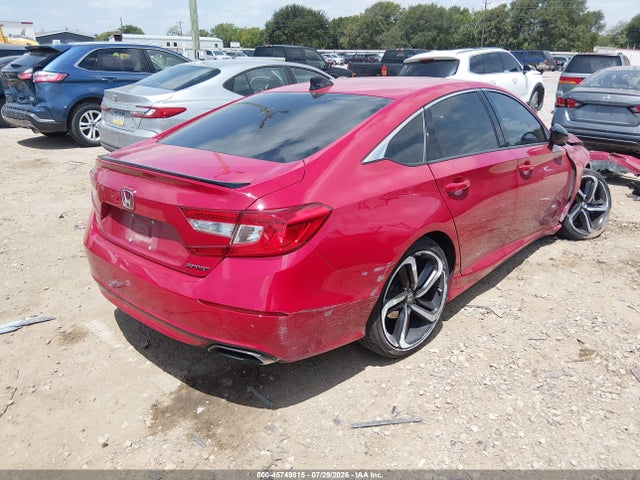 Продажа на аукционе авто 2021 Honda Accord Sport, vin: 1HGCV1F35MA104278, номер лота: 45749815