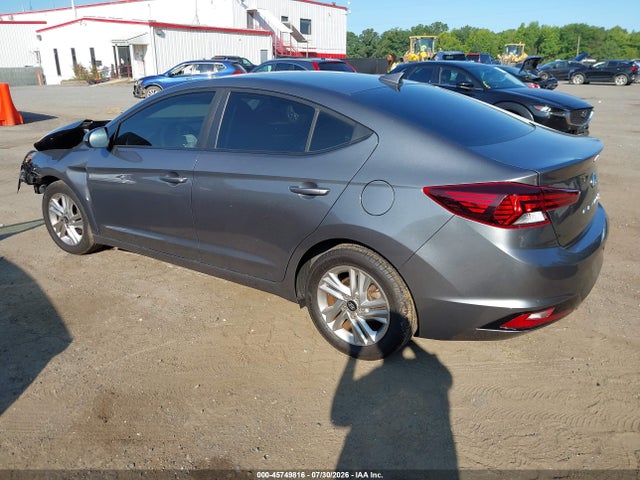 45749816 :رقم المزاد ، 5NPD84LF5KH473982 vin ، 2019 Hyundai Elantra Sel مزاد بيع
