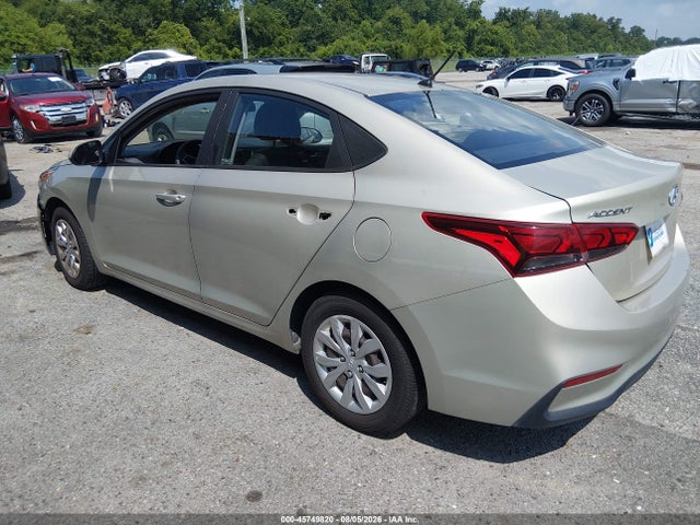 45749820 :رقم المزاد ، 3KPC24A61LE115333 vin ، 2020 Hyundai Accent Se مزاد بيع