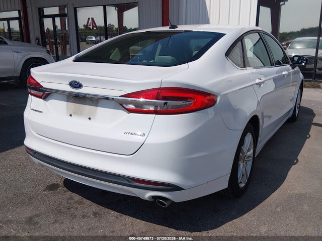 3FA6P0UU2JR254545 Ford Fusion Hybrid S