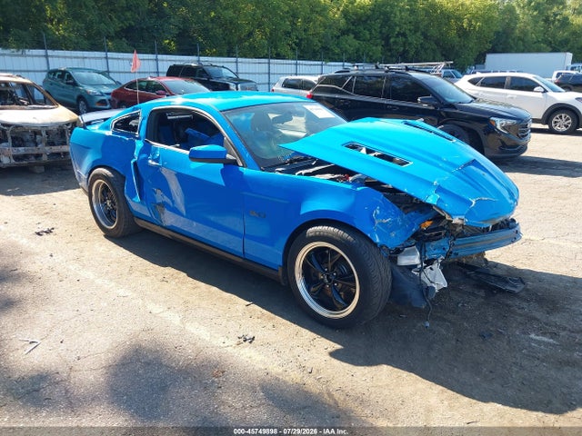Продаж на аукціоні авто 2012 Ford Mustang Gt, vin: 1ZVBP8CF2C5278177, номер лоту: 45749898