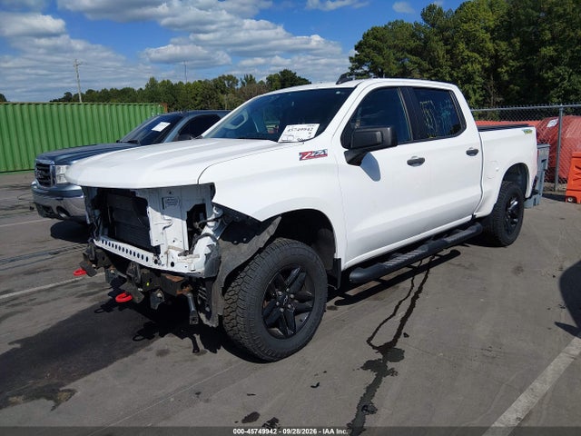 Aukcja sprzedaży 2021 Chevrolet Silverado 1500 4wd  Short Bed Custom Trail Boss, vin: 1GCPYCEF5MZ164948, numer aukcji: 45749942